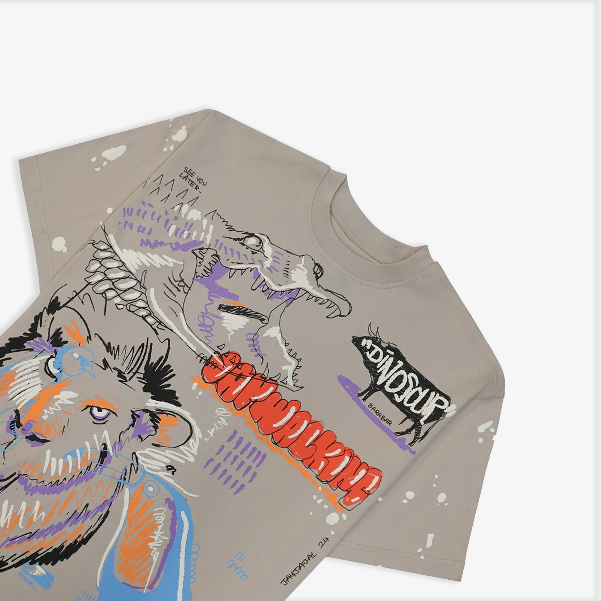 JAYWALKING | SEE YOU LATER T-SHIRT { MULTI – Superkicks