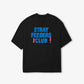 SUPERKICKS | STRAY FEEDER'S CLUB T-SHIRT { BLACK