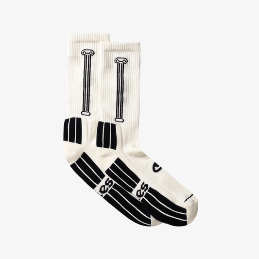 Aries | COLUMN SOCK { WHITE