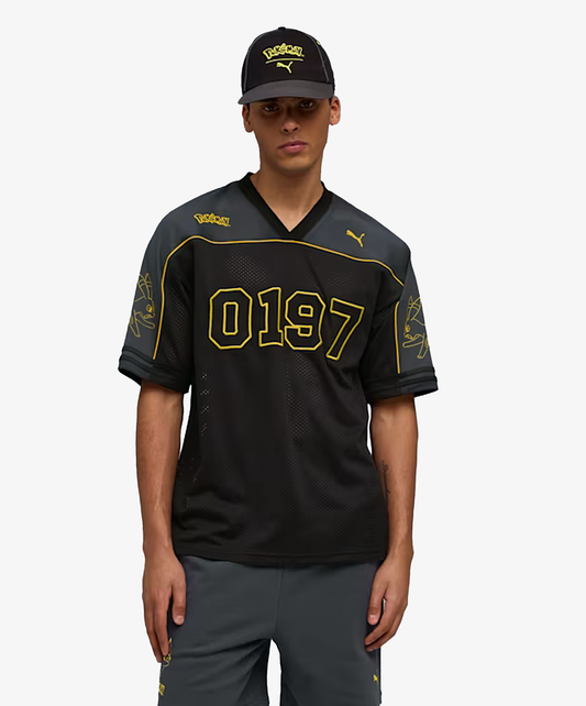 PUMA | X POKEMON OVERSIZED JERSEY { PUMA BLACK