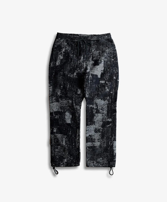 FDMTL | JACQUARD BORO PANTS { BLUE GREY