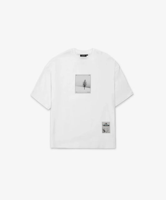 SUPERKICKS | POLAROID T-SHIRT { WHITE