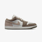 JORDAN | AIR JORDAN 1 LOW { OLIVE GREY/ENIGMA STONE-SUMMIT WHITE