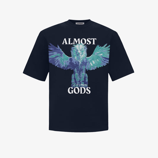ALMOST GODS | MIRAGE TEE { NAVY