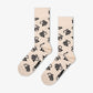 Happy Socks | BEE SOCK  { BEIGE
