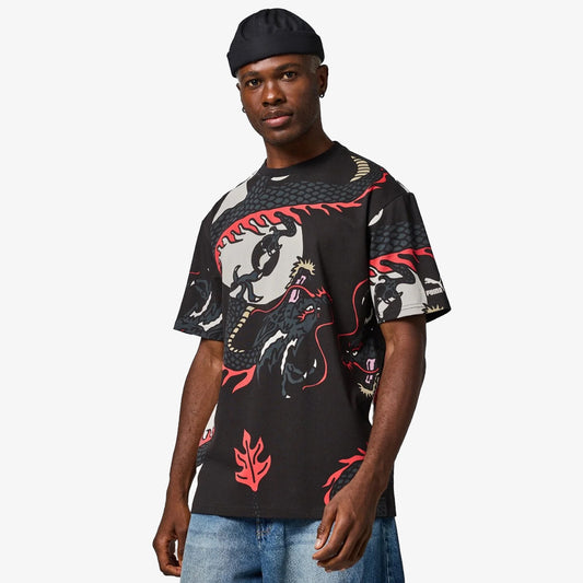 Puma | x STAPLE AOP TEE  { BLACK
