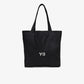 Y-3 | CANVAS TOTE { BLACK