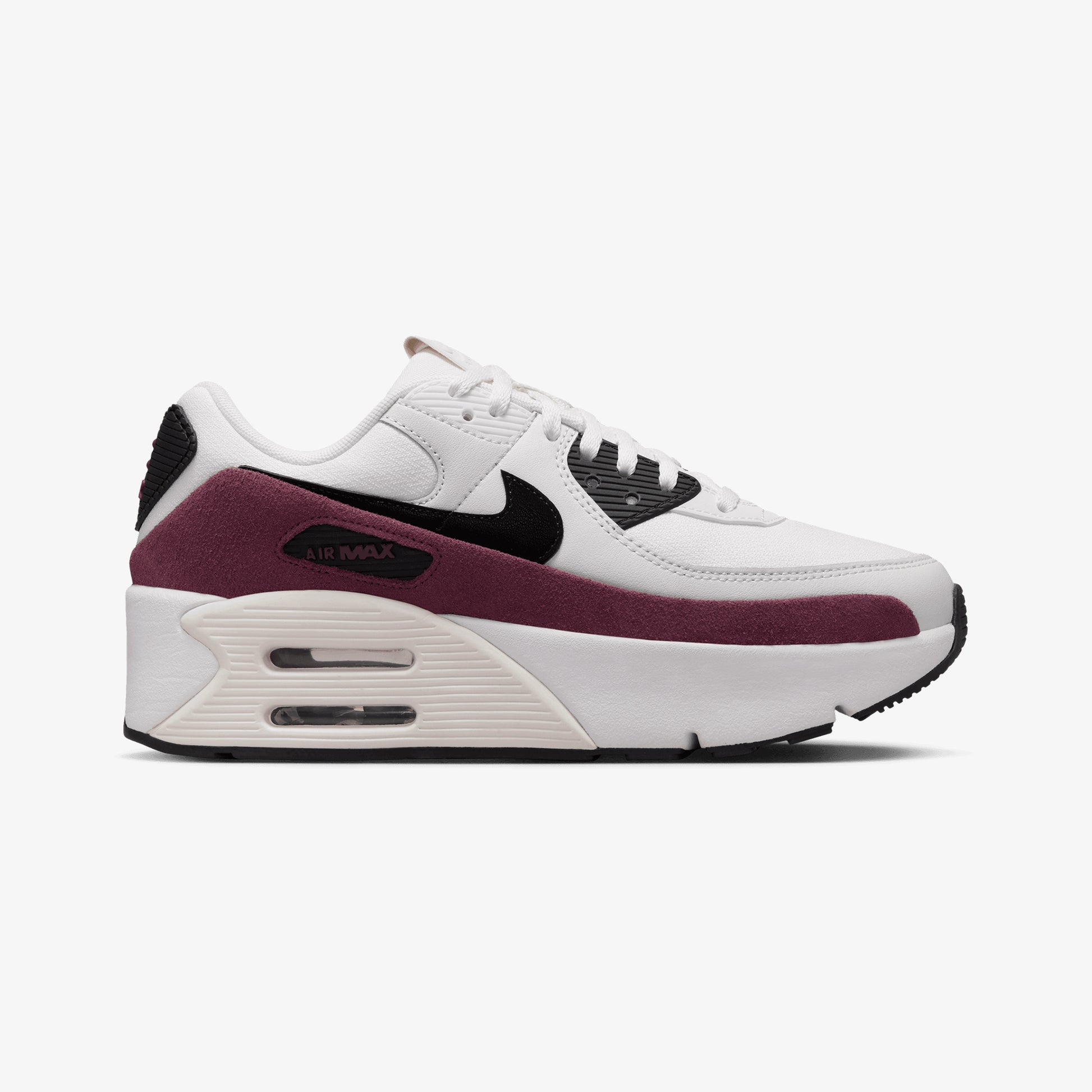 Nike AIR MAX 90 LV8 SAIL/BLACK-NIGHT MAROON-PHANTOM