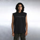 ALMOST GODS | EST 2018 SLEEVELESS TEE { BLACK