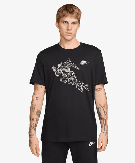 NIKE | AS M NSW TEE LBR SSNL CLUB { BLACK