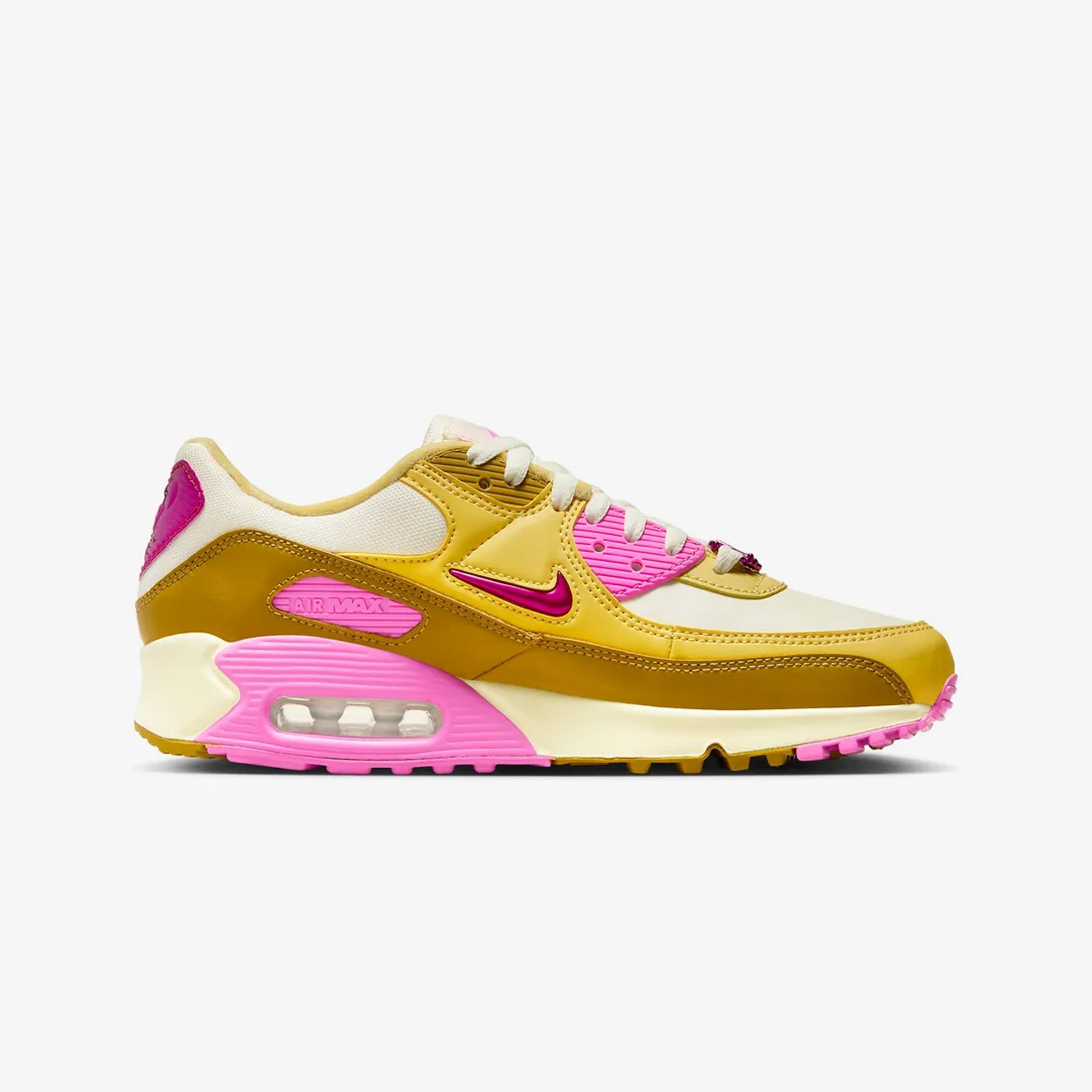 Nike AIR MAX 90 SE COCONUT MILK/PLAYFUL PINK-SATURN GOLD