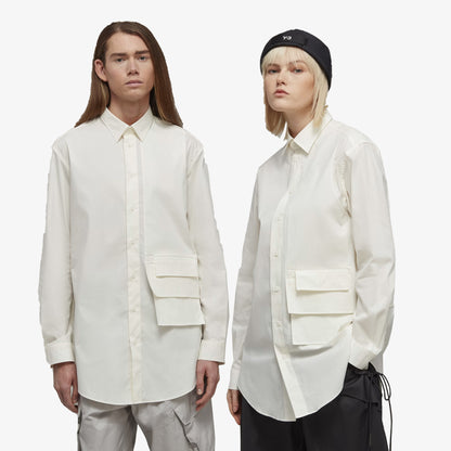 Y-3 | SHIRT  { OFF WHITE