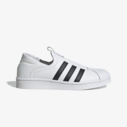 Adidas Originals | SUPERSTAR SLIP-ON  { CLOUD WHITE/CORE BALCK/WHITE