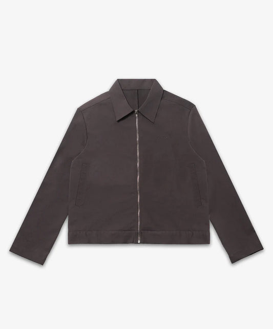 SUPERKICKS | CORE BOXY ZIPPER JACKET { WINE