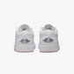 JORDAN | AIR JORDAN 1 LOW SE { SUMMIT WHITE/SILVER-LT ARCTIC PINK
