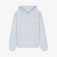 SPORTY & RICH | EAT MORE VEGGIES HOODIE { BABY BLUE/WHITE