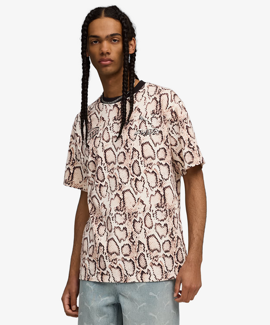 PUMA | x A$AP ROCKY SNAKE SKIN TEE { FROSTED LVORY-AOP