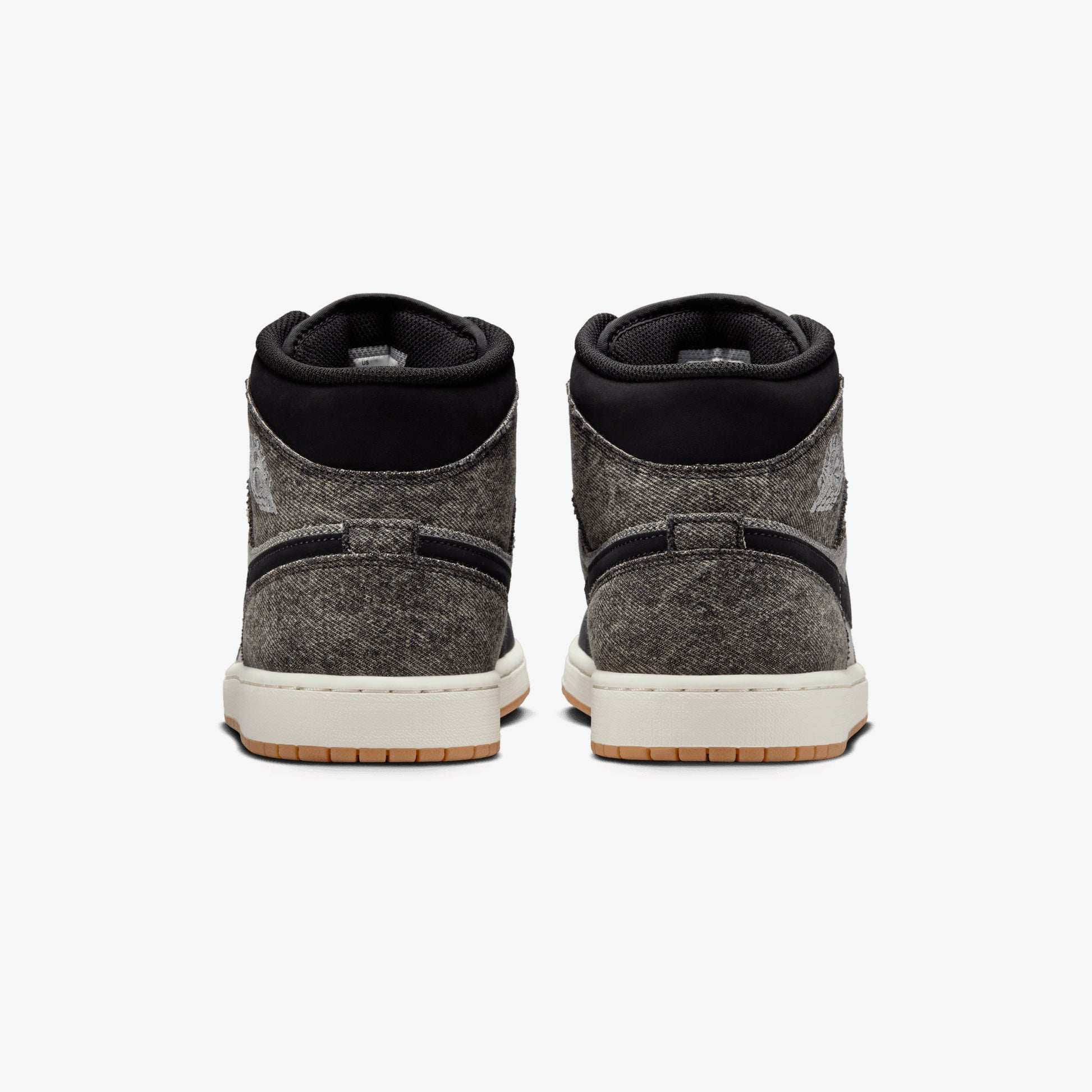 JORDAN AIR JORDAN MID SE V2 BLACK/BLACK-SAIL-GUM MED BROWN