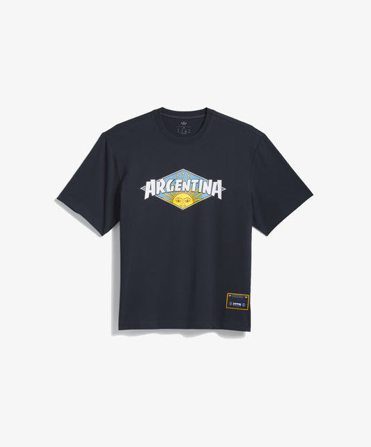 ADIDAS ORIGINALS | THRASHER x AFA ARGENTINA TEE { NIGHT NAVY