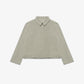 SUPERKICKS | CORE BOXY ZIPPER JACKET { GREY