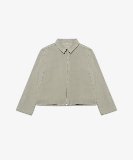 SUPERKICKS | CORE BOXY ZIPPER JACKET { GREY