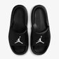 JORDAN | FRANCHISE SLIDE { BLACK/WHITE