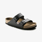 Birkenstock | ARIZONA SOFT FOOTBED BIRKO-FLOR  { BLACK