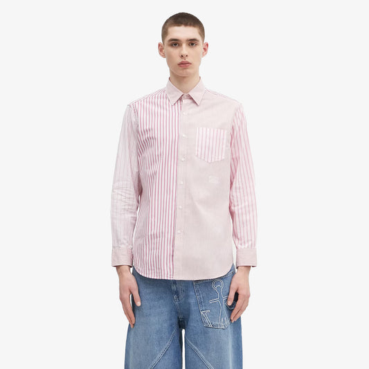 Aries | PATCHWORK LS SHIRT { PINK