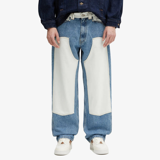 Aries | PATCHWORK WESTERN CARPENTER JEANS { MULTI