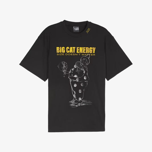 BIG CAT ENERGY BASKETBALL T-SHIRT 'BLACK'