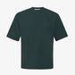 ALMOST GODS | ALPHA CROSS EMBROIDERED TEE { GREEN