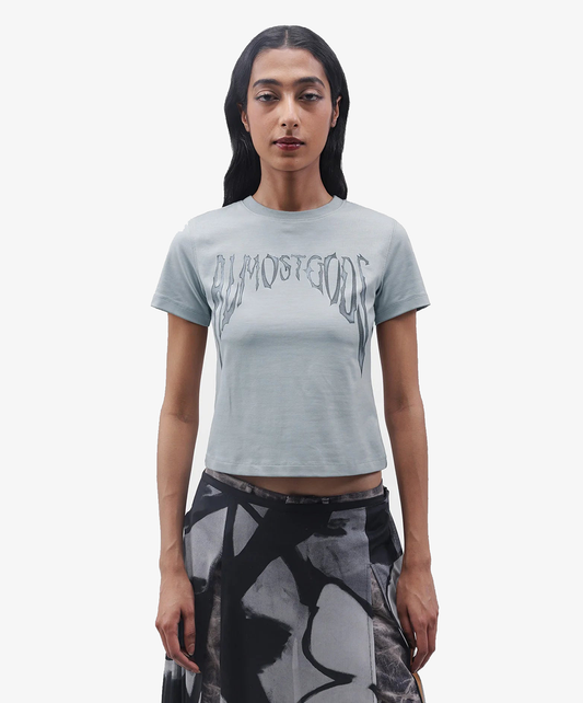 ALMOST GODS | GOTHIC RELAXED TEE { ICE