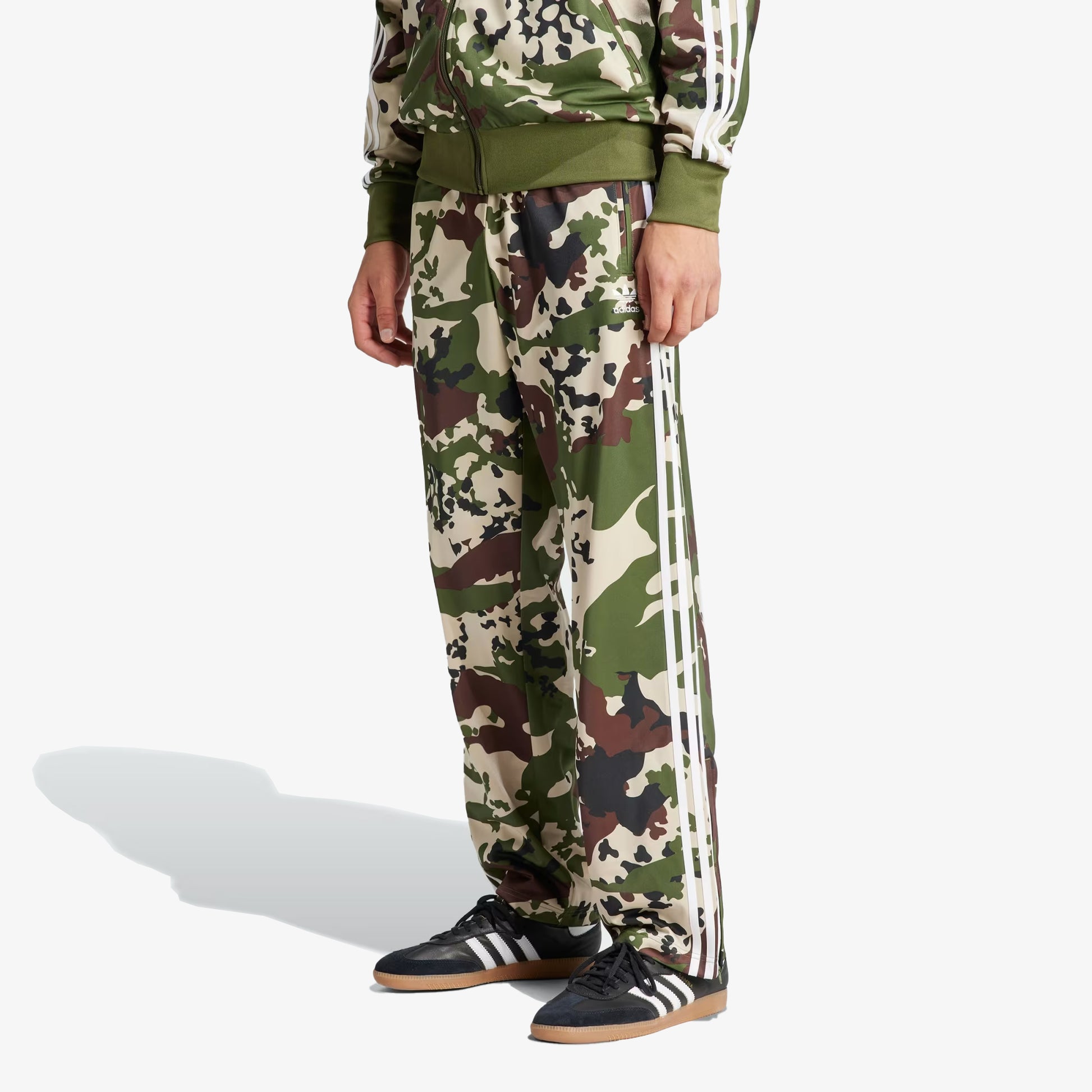 Adidas Originals CAMO FOOTBALL TRACK PANTS WILD PINE