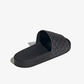 ADIDAS | ADILETTE SLIDES { CORE BLACK/CORE BLACK/GREY SIX