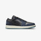 Jordan | AIR JORDAN 1 LOW SE  { BLACK/BLACK-DARK OBSIDIAN-SAIL