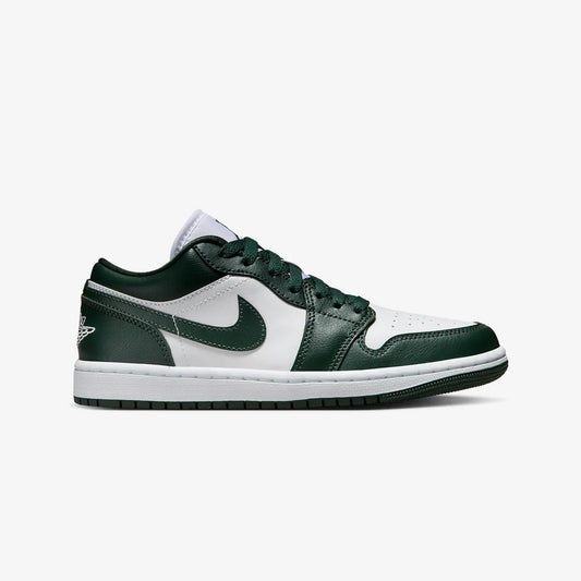 WMN'S AIR JORDAN 1 LOW 'WHITE/GALACTIC JADE'