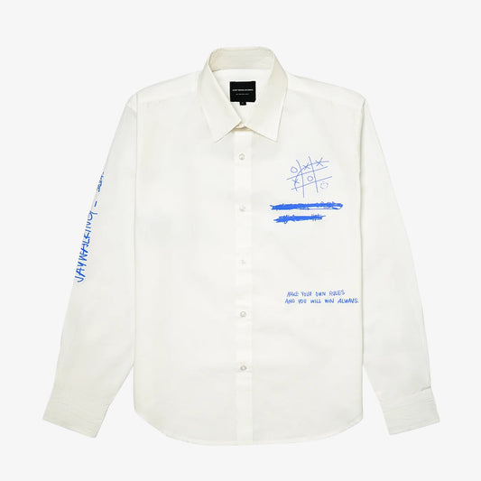JAYWALKING | GOOD ENERGY SHIRT { WHITE