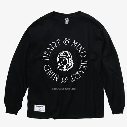 Billionaire Boys Club | HEART & MIND LS TEE  { BLACK