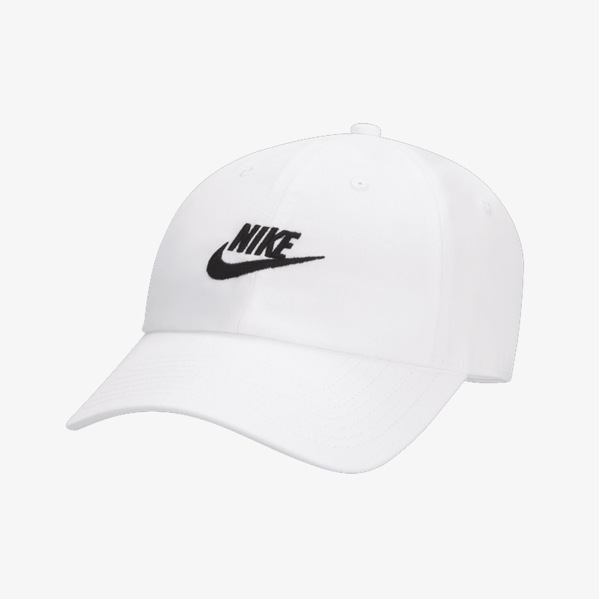 Buy Nike White Black Club Unstructured Futura Wash Cap Online