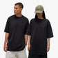 Y-3 |  BOXY SHORT SLEEVE TEE { BLACK
