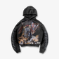 Represent | REPRESENT x IRON MAIDEN STEED HOODIE { STAINED BLACK