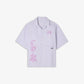 EDWIN | EDWIN READER'S CLUB SHIRT SS { LILA WHITE