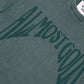 ALMOST GODS | STONEWASHED GOTHIC RELAXED TEE { PINE