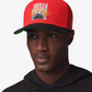 Jordan | ESSENTIALS PRO STRUCTURED FLAT BILL HAT { CHILE RED/KELLY GREEN/SAIL