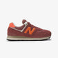 New Balance | 574 { RED ROCK/TANGERINE HEAT