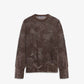 ALMOST GODS | LILIES KNITTED RELAXED SWEATER { BROWN