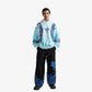 F A R A K | REMINISCENCE HANDMADE HOODIE { PASTEL BLUE