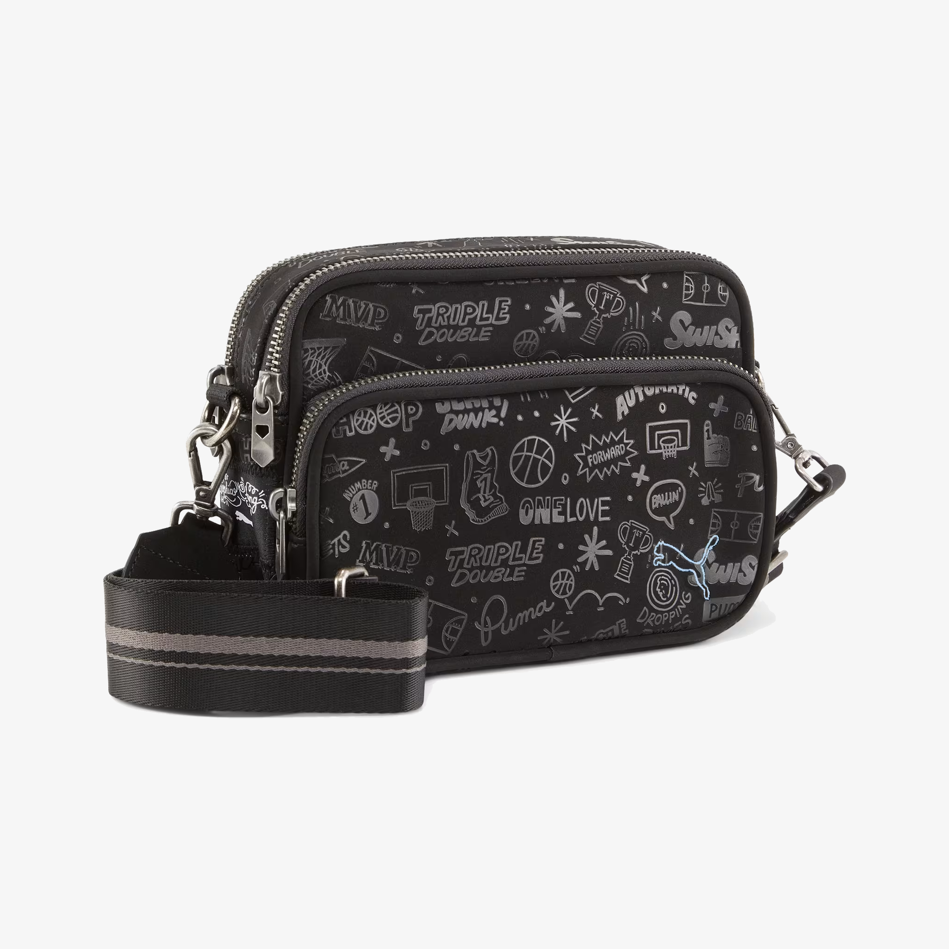 Puma x SOPHIA CHANG CROSS BODY BAG BLACK - Main Image