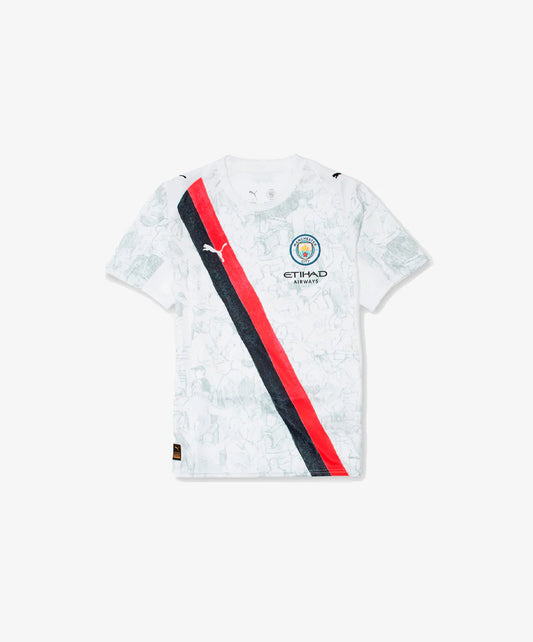 PUMA | KIDSUPER x MANCHESTER CITY JERSEY { PUMA WHITE-BLACK