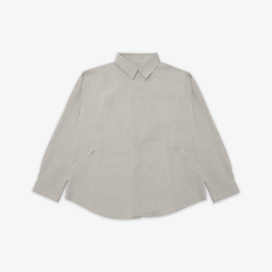 SUPERKICKS | CORE FULL SLEEVE SHIRT { CREAM
